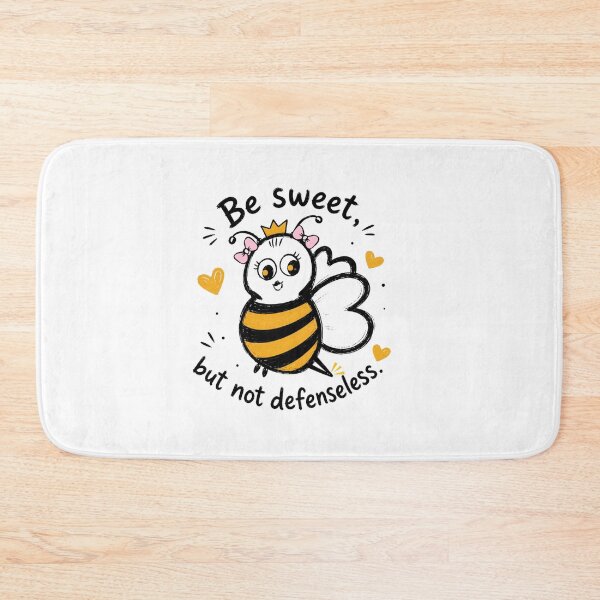Item preview, Be Sweet, But Not Defenseless | Cute Kawaii Queen Bee Illustration designed and sold by couragecriativa.