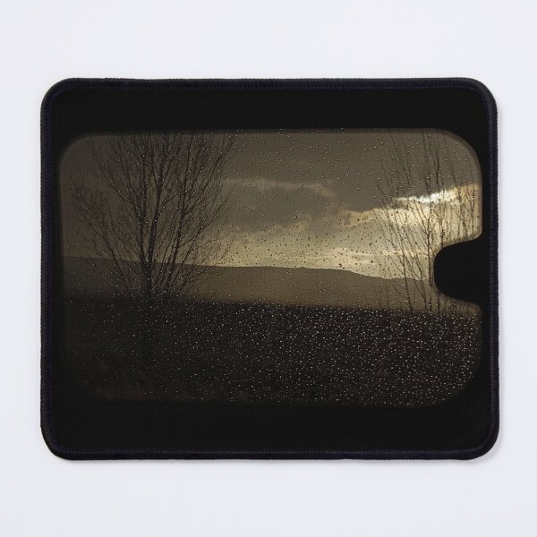 Item preview, Rainy Window View - Moody Dark Academia Landscape designed and sold by rufusorosen.