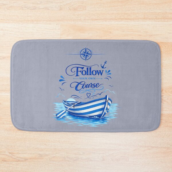 Item preview, Follow Your Own Course Nautical T-Shirt designed and sold by Aimetoi.