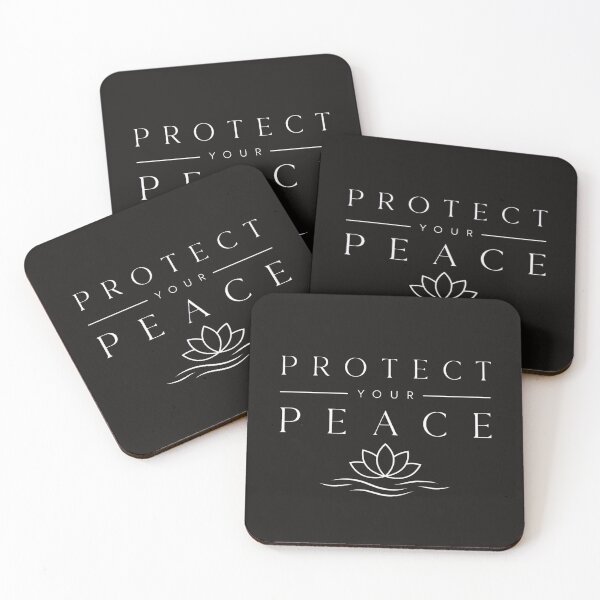 Item preview, Protect Your Peace - Minimalist Zen Lotus T-Shirt designed and sold by Aliplus+.