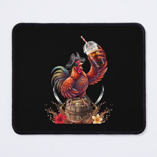 Item preview, Iced Coffee Hen Cute Rooster Coffee Lovers with Funny Chicken Humor designed and sold by Redgiant87x.