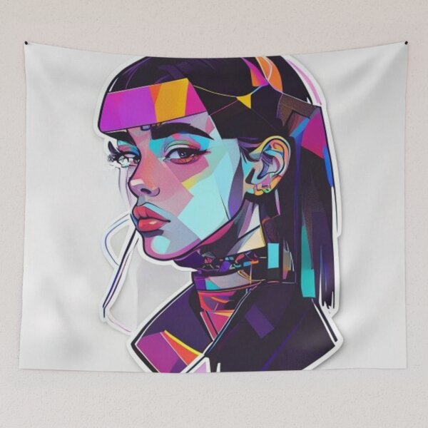 Item preview, Y2K Cyber Girl - 2000s Retro Internet Aesthetic Sticker Design designed and sold by Aditya Andri Purnama.