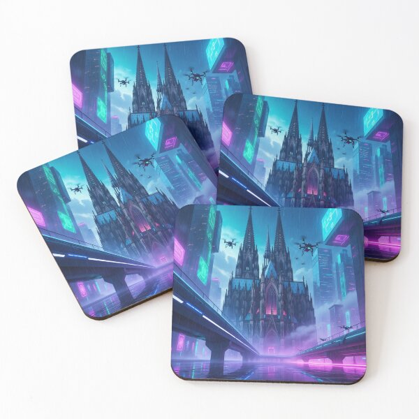 Item preview, cyberpunk cathedral of cologne designed and sold by CyberpunkOx.
