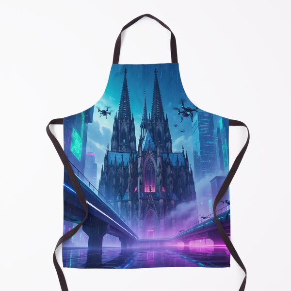 Item preview, cyberpunk cathedral of cologne designed and sold by CyberpunkOx.