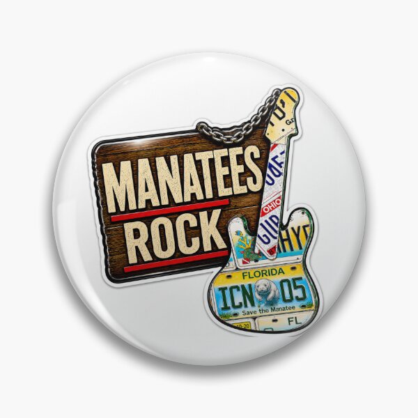Item preview, Manatees Rock! Save the Manatee! designed and sold by GreatPlates.