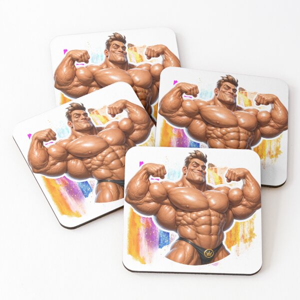 Item preview, Sticker - Decal - Crowned Muscle Power - 177 designed and sold by ForeverPrintsOK.
