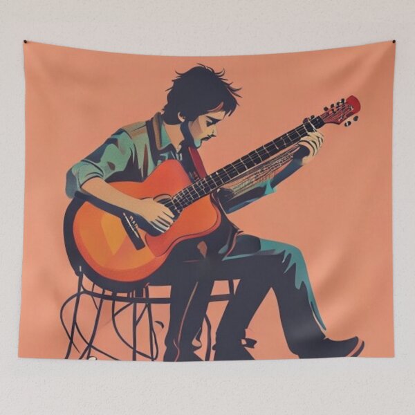 Item preview, Late Night Musician - Guitar Player Songwriter Creative Gift designed and sold by Aditya Andri Purnama.