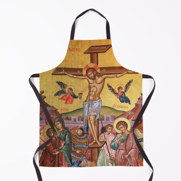 Item preview, Icon Of The Crucifixion Of Christ Golgotha designed and sold by GuyBlank.