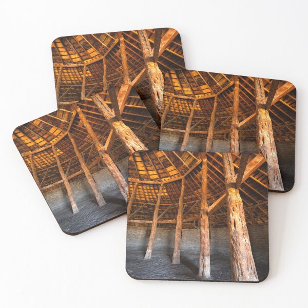 Item preview, Pete French Round Barn quarter view beams designed and sold by lisavonbiela.