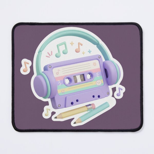 Item preview, Retro Cassette Player and Headphones designed and sold by FatmaAhmed90.