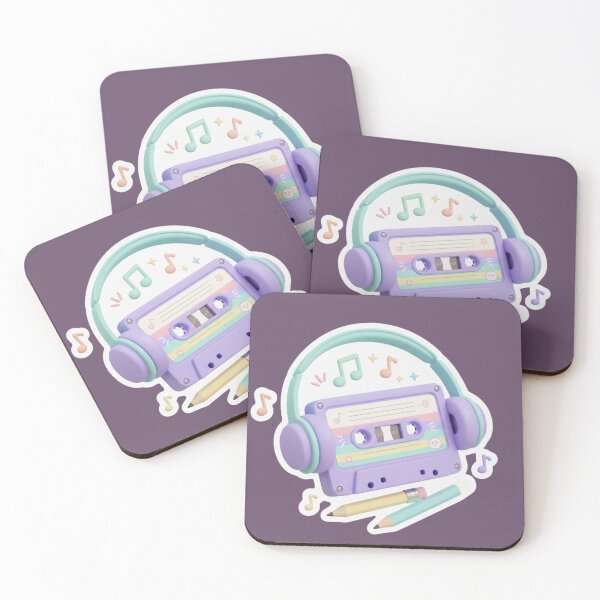 Item preview, Retro Cassette Player and Headphones designed and sold by FatmaAhmed90.