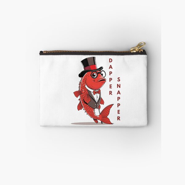 Item preview, Dapper Snapper – Well-Dressed Fish Graphic Tee | Funny Fancy Fish Design designed and sold by SIGNAL & BLOOM.