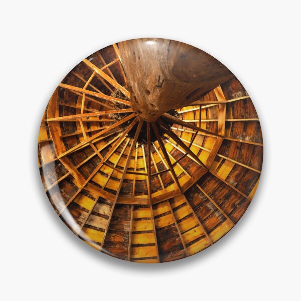Item preview, Pete French Round Barn straight up center view designed and sold by lisavonbiela.