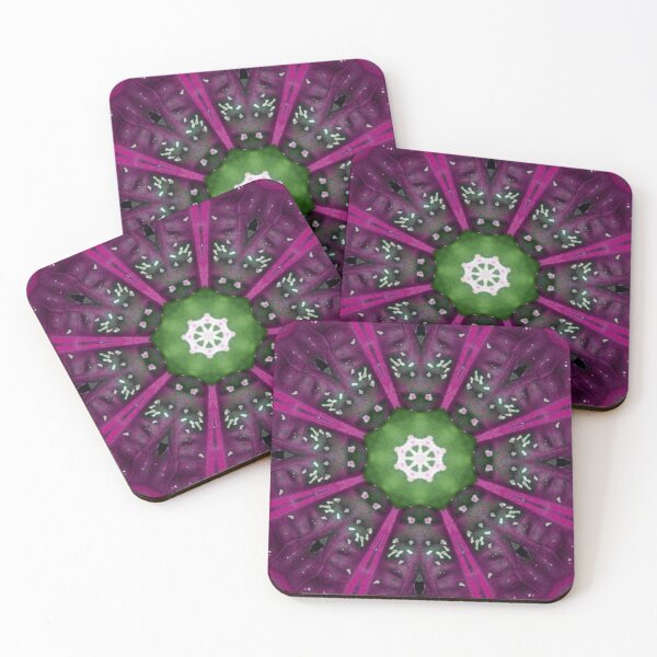 Artikelvorschau, Tiefmagenta psychedelisches Muster entworfen und verkauft von Ever-Shop.