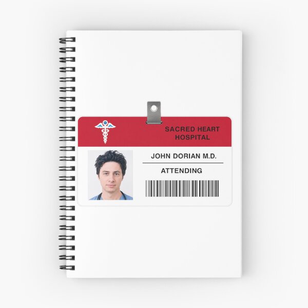 Item preview, Scrubs Sacred Heart Logo TV Series Doctor John Dorian version two designed and sold by killem667.