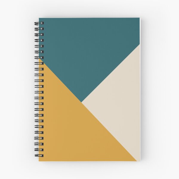 Item preview, Mustard, Teal and Cream White designed and sold by ZedColors.