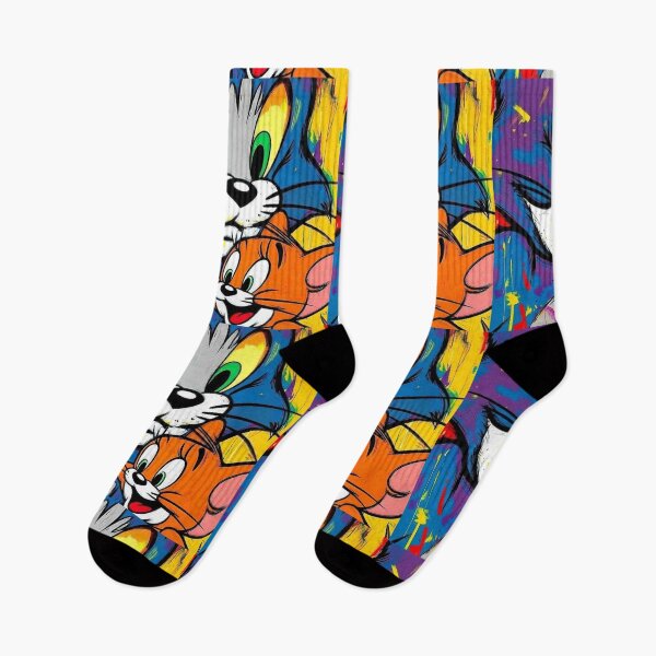 Item preview, Colorful Cat And Mouse Pop Art designed and sold by MIAMwits.
