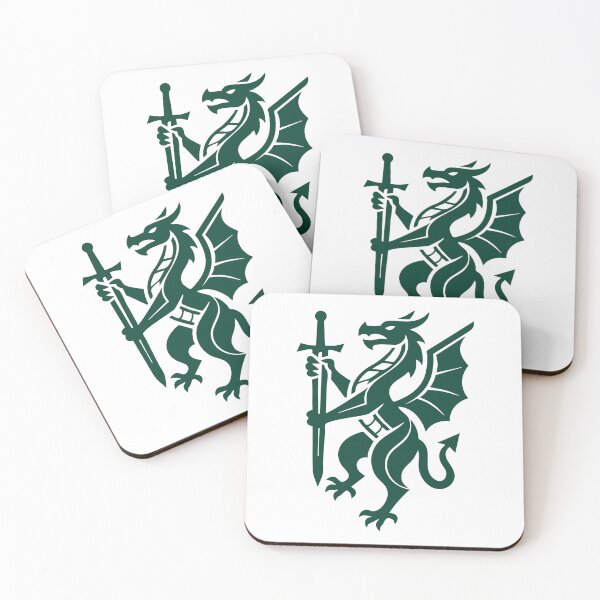 Item preview, Green Dragon Football Emblem Art designed and sold by Kune Club.
