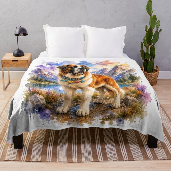 Item preview, Saint Bernard Watercolor | Giant Artistic Dog T-shirt designed and sold by TimberTail8.