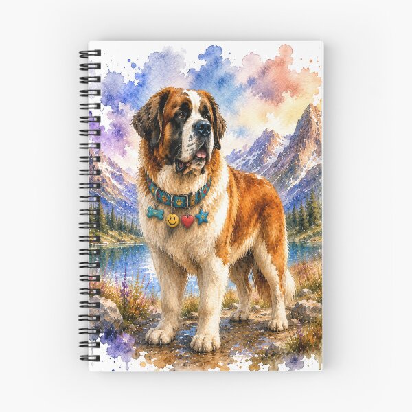Item preview, Saint Bernard Watercolor | Giant Artistic Dog T-shirt designed and sold by TimberTail8.