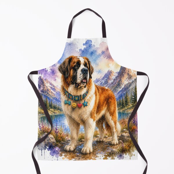 Item preview, Saint Bernard Watercolor | Giant Artistic Dog T-shirt designed and sold by TimberTail8.