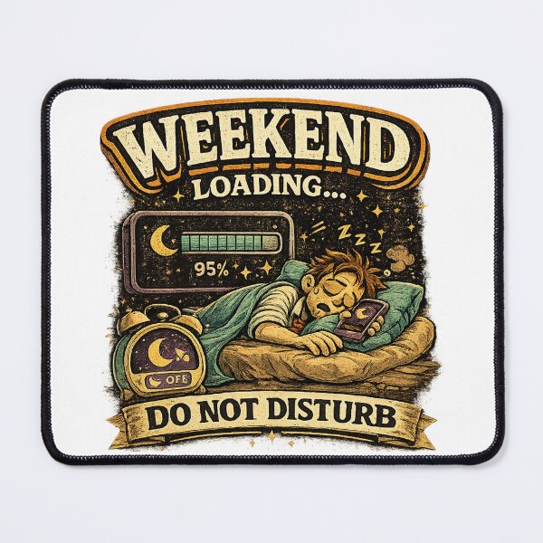 Item preview, Weekend Loading Do Not Disturb designed and sold by Mohamedeinoo.