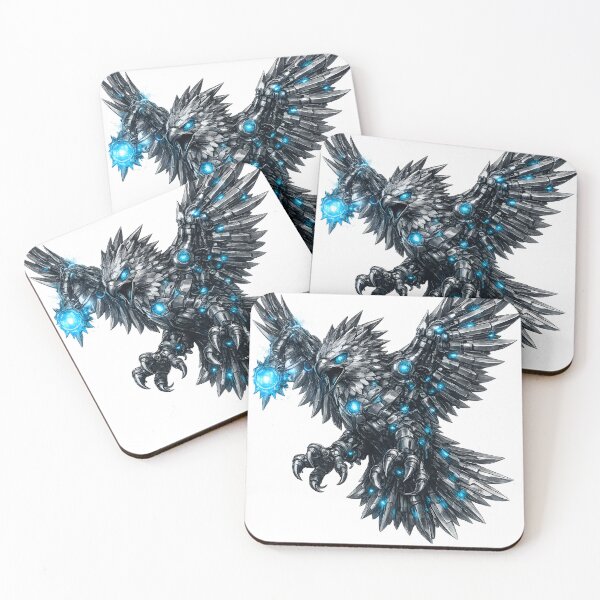 Item preview, Steel Harpy Eagle – Cybernetic Apex Predator | Premium Mech Wildlife Art designed and sold by SteelCoat Studio.