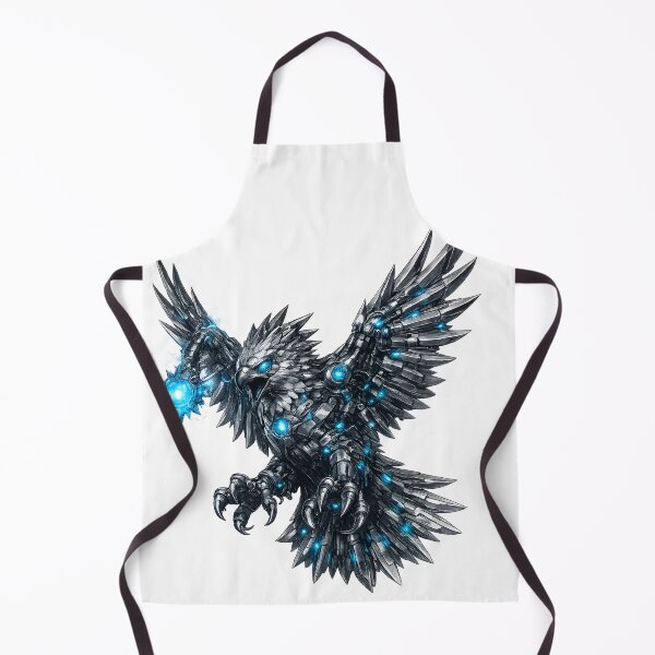 Item preview, Steel Harpy Eagle – Cybernetic Apex Predator | Premium Mech Wildlife Art designed and sold by SteelCoat Studio.
