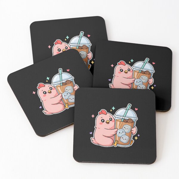 Item preview, Iced Coffee Hen Funny Chicken and Rooster Coffee Lovers designed and sold by Redgiant87x.