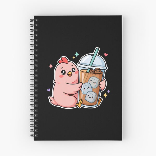 Item preview, Iced Coffee Hen Funny Chicken and Rooster Coffee Lovers designed and sold by Redgiant87x.