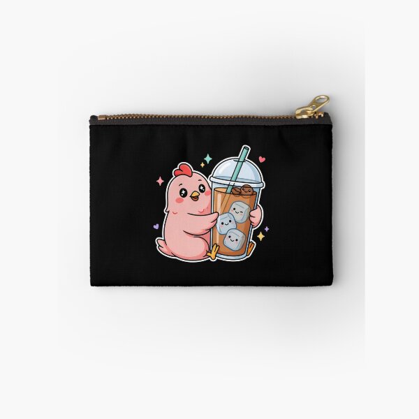 Item preview, Iced Coffee Hen Funny Chicken and Rooster Coffee Lovers designed and sold by Redgiant87x.