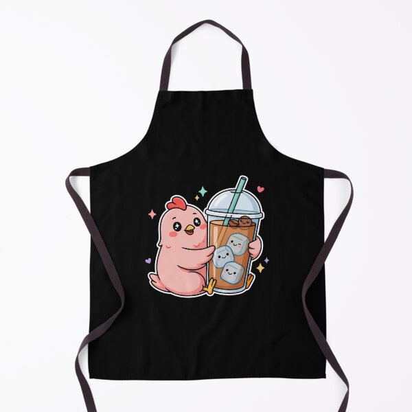 Item preview, Iced Coffee Hen Funny Chicken and Rooster Coffee Lovers designed and sold by Redgiant87x.