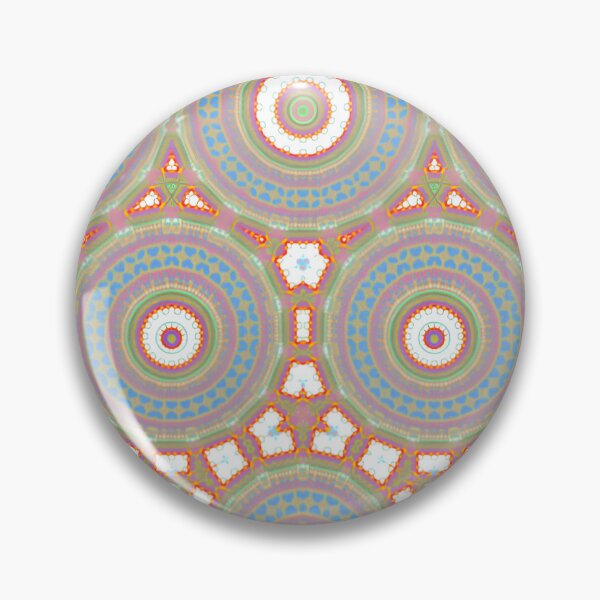 Item preview, PENNIES FROM HEAVEN! MANDALA NEO DAISY CHAIN Cornflower Olive Red Goth Psychedelic Groovy Party SACRED GEOMETRY MATH Fun College Dorm Decor designed and sold by Spinning Plates 360.