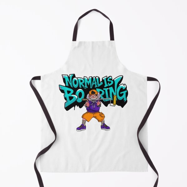 Item preview, Normal Is Boring Street Art Graffiti Boy designed and sold by thompsomechan.