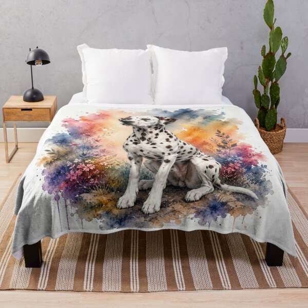 Item preview, Watercolor Dalmatian | Artistic Dog T-shirt | Unique Design designed and sold by TimberTail8.
