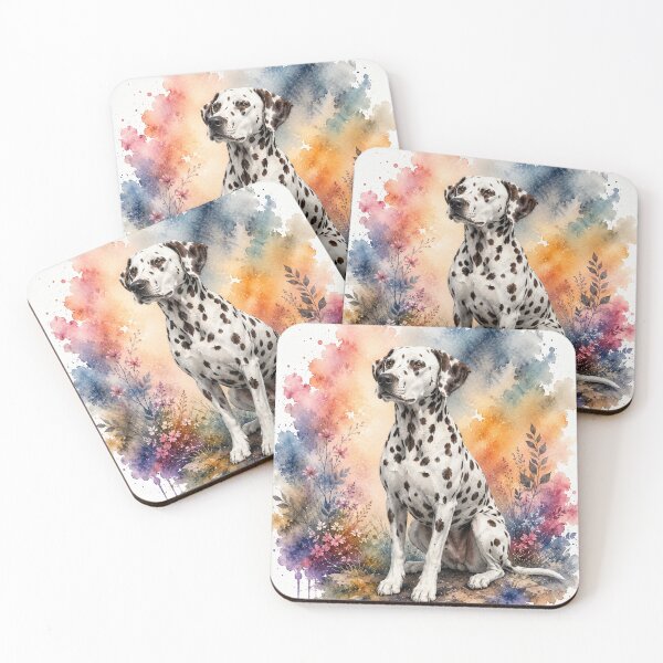 Item preview, Watercolor Dalmatian | Artistic Dog T-shirt | Unique Design designed and sold by TimberTail8.
