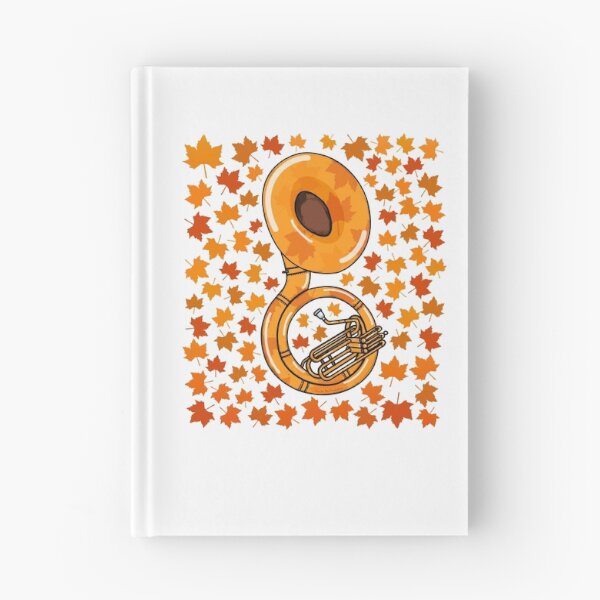 Item preview, Fall Sousaphone With Leaves, Tubaist Brass Musician Autumn designed and sold by doodlerob.