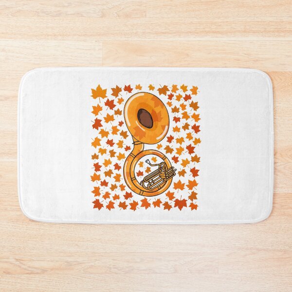 Item preview, Fall Sousaphone With Leaves, Tubaist Brass Musician Autumn designed and sold by doodlerob.