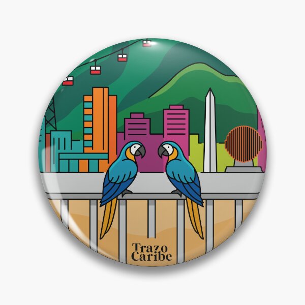 Item preview, Caracas macaws designed and sold by Trazo Caribe.