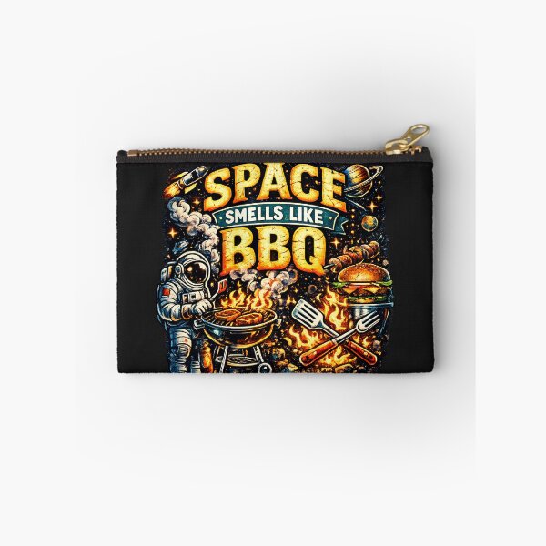Item preview, Space Smells Like BBQ | Funny Summer Cosmic Astronaut Sci-Fi designed and sold by Genius Geek.