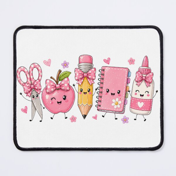 Item preview, Cute Pink School Supplies Doodle Back To School Teacher designed and sold by VGAfanatic.