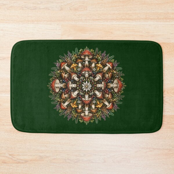 Item preview, Woodland Mushroom Rosette designed and sold by Alpine-Ink.