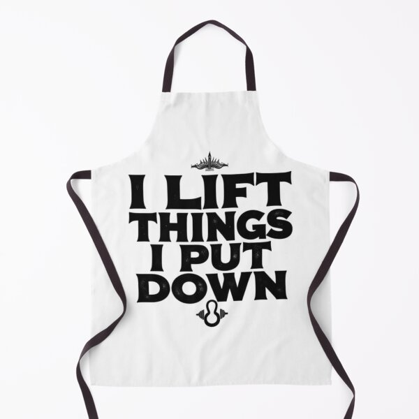 Item preview, I Lift Things I Put Down Funny Gym Workout Fitness Weightlifting Humor T-Shirt designed and sold by Tee-Pulse.