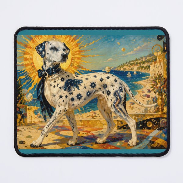 Item preview, The Guardian of the Stars: Celestial Dalmatian on the French Riviera designed and sold by Natalia-Vlad.
