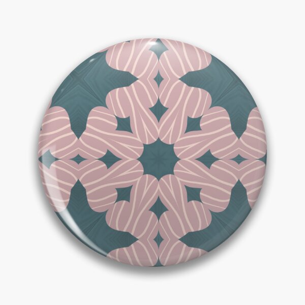 Item preview, Soft Flattering Pink and Blue-Green Pattern designed and sold by Ever-Shop.