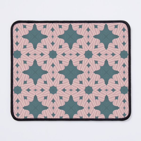 Item preview, Soft Flattering Pink and Blue-Green Pattern designed and sold by Ever-Shop.