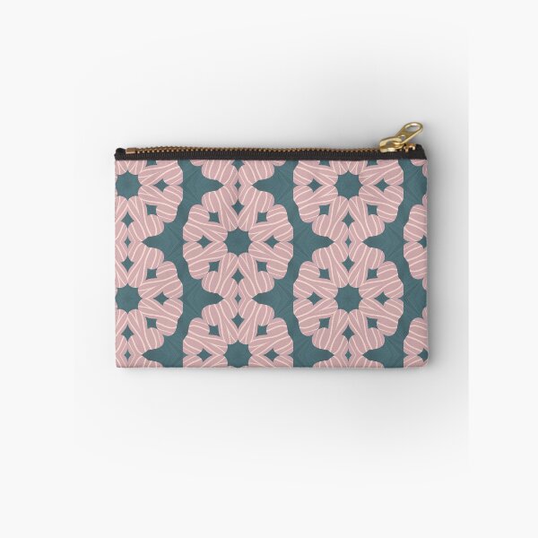 Item preview, Soft Flattering Pink and Blue-Green Pattern designed and sold by Ever-Shop.