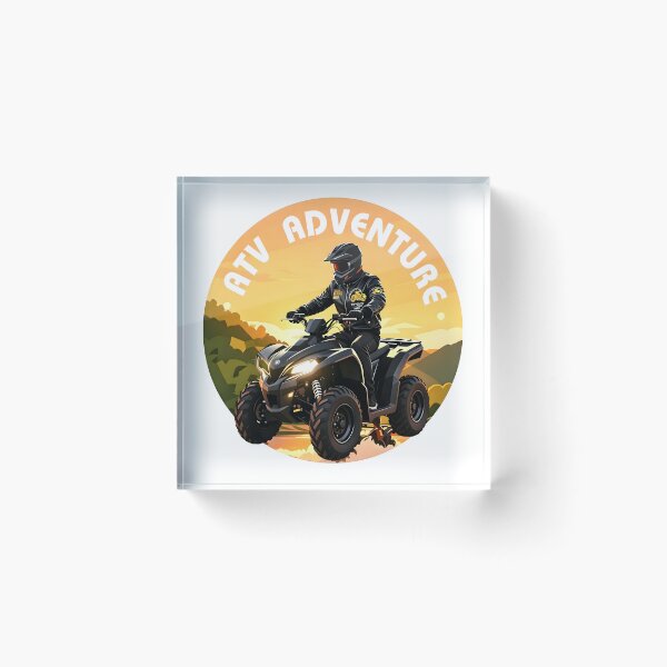Item preview, ATV Adventure Club | Retro Off-Road Vintage T-Shirt Design designed and sold by Spirit of Siam.