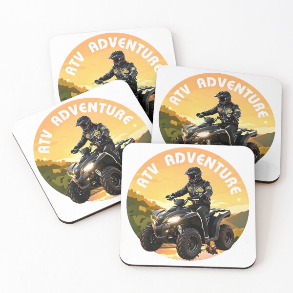 Item preview, ATV Adventure Club | Retro Off-Road Vintage T-Shirt Design designed and sold by Spirit of Siam.