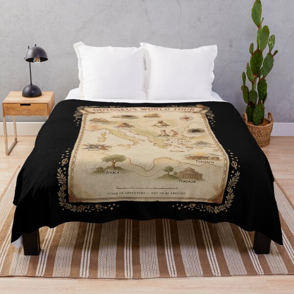 Item preview, Odysseus World Tour Funny Ancient Greek Mythology Literature Humor designed and sold by Redgiant87x.